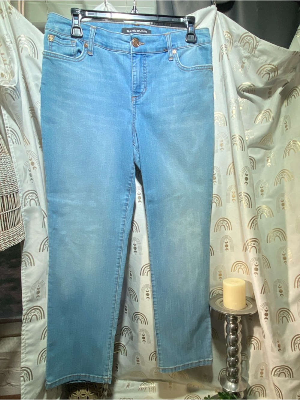 Bandolino Light Blue Straight-Leg Women’s Jeans